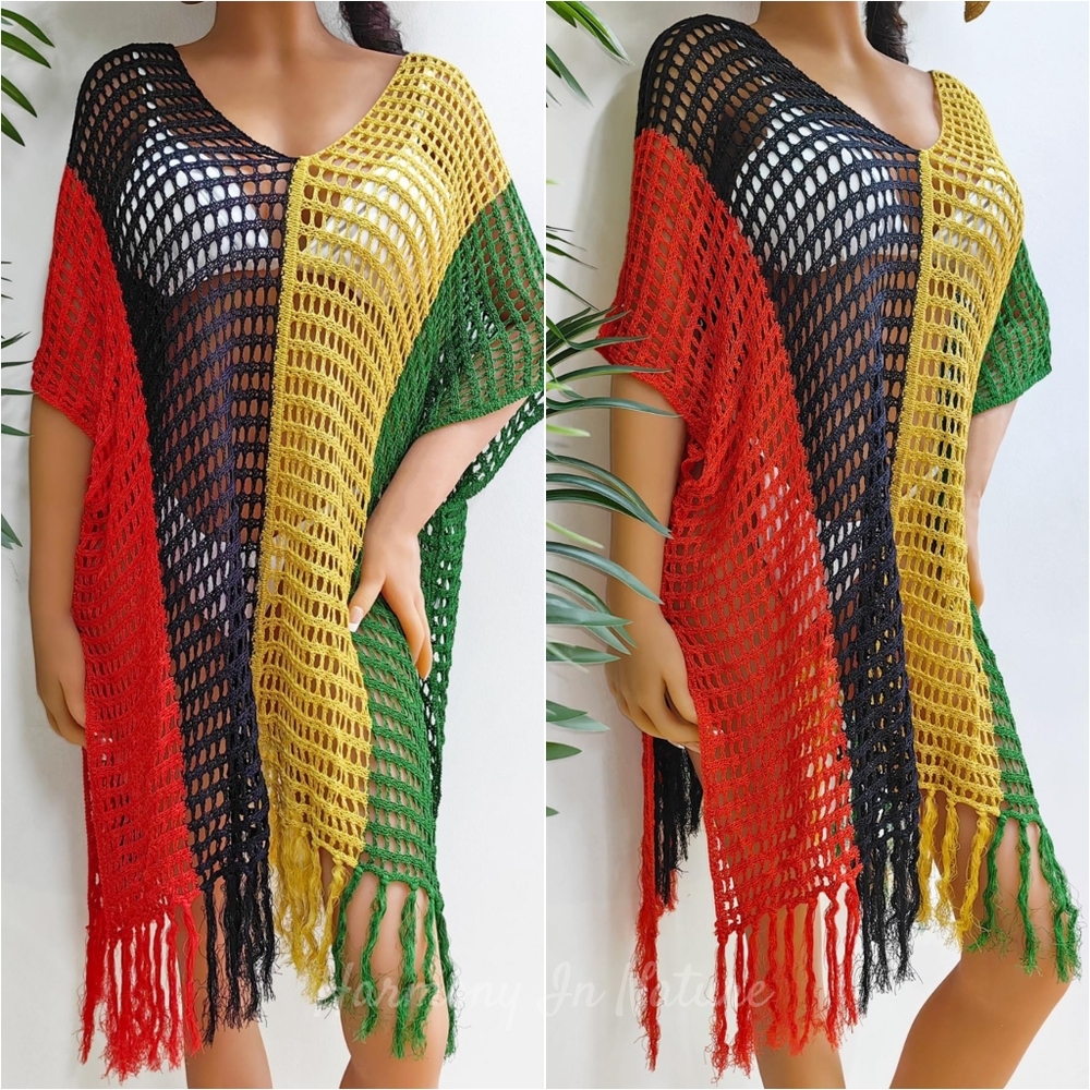 Island Hues Cover-Up - Green